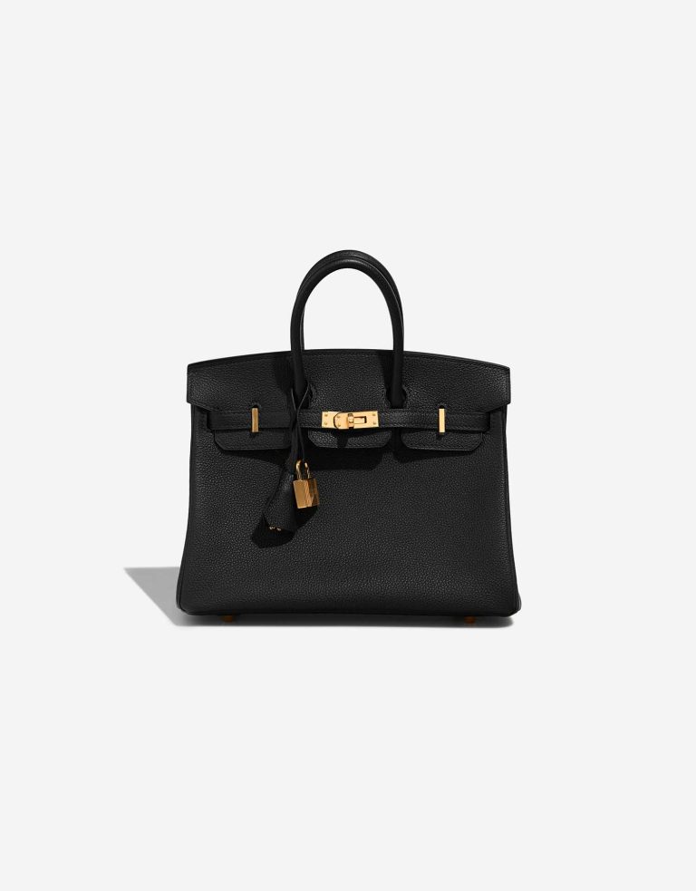 Hermès Birkin 25 Togo Black Front | Sell your designer bag