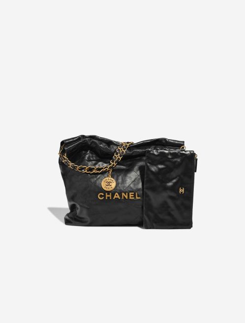 Chanel 22 Small Lamb Black Front | Sell your designer bag
