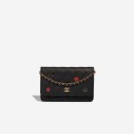 Chanel Timeless Wallet On Chain Caviar Black Front | Sell your designer bag