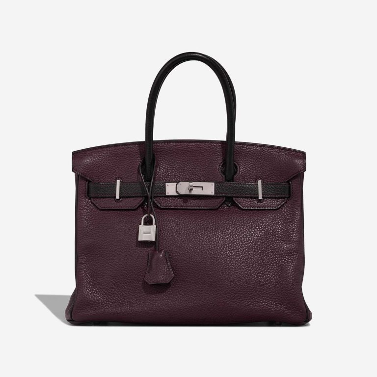 Hermès Birkin HSS 30 Togo Prune / Black Front | Sell your designer bag