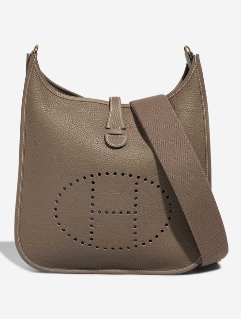 Hermès Evelyne 29 Clémence Étoupe Front | Sell your designer bag
