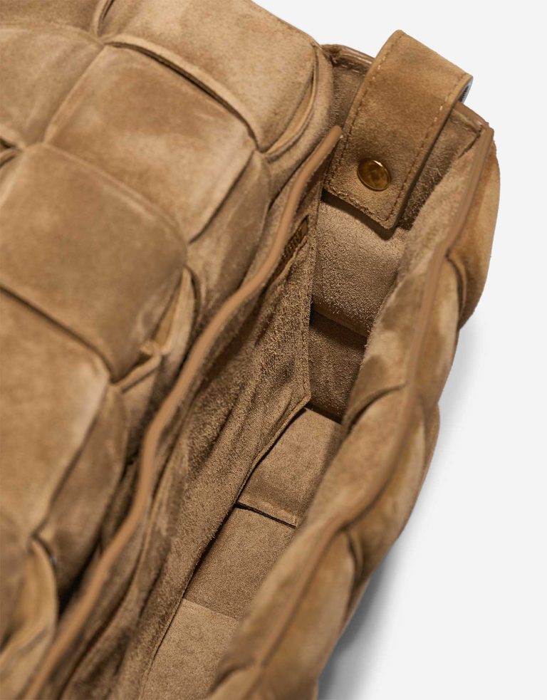 Bottega Veneta Cassette Suede Brown Inside | Sell your designer bag