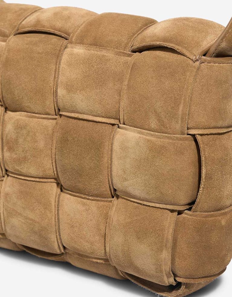 Bottega Veneta Cassette Suede Brown Signs of wear | Sell your designer bag
