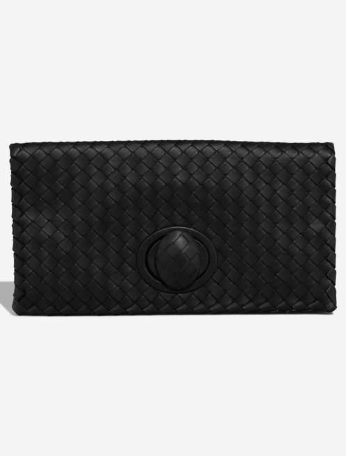 Bottega Veneta Clutch Calf Black Front | Sell your designer bag