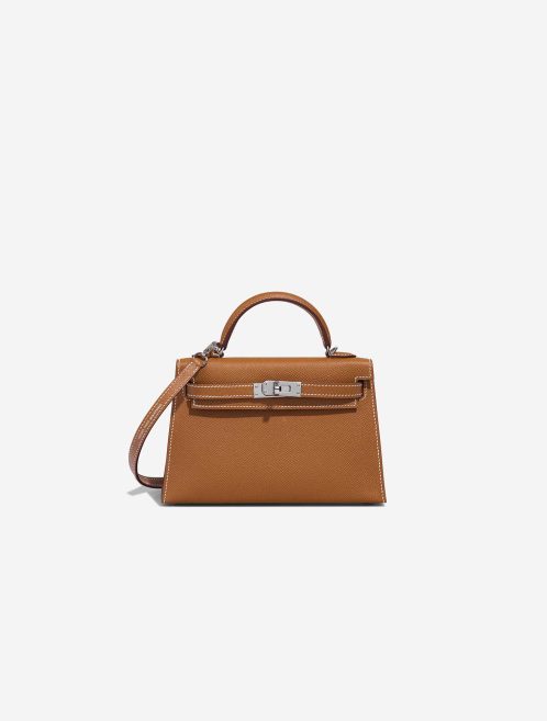 Hermès Kelly Mini Epsom Gold Front | Sell your designer bag