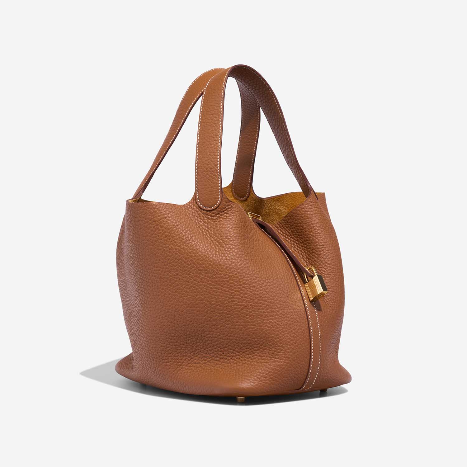 Hermès Picotin 22 Taurillon Clémence Gold | SACLÀB