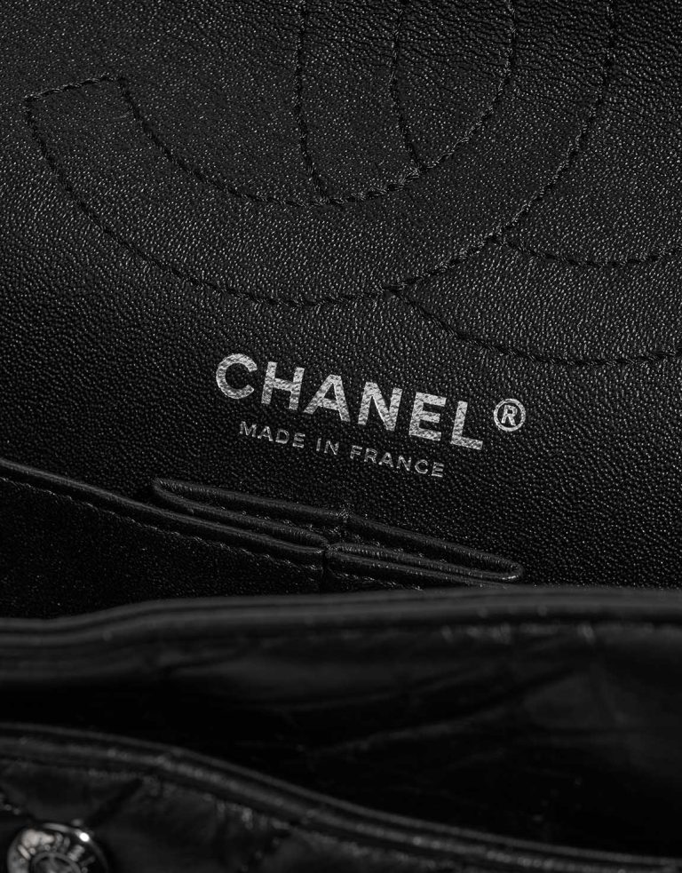 Chanel 2.55 Reissue 226 Aged Calf Black Logo | Sell your designer bag