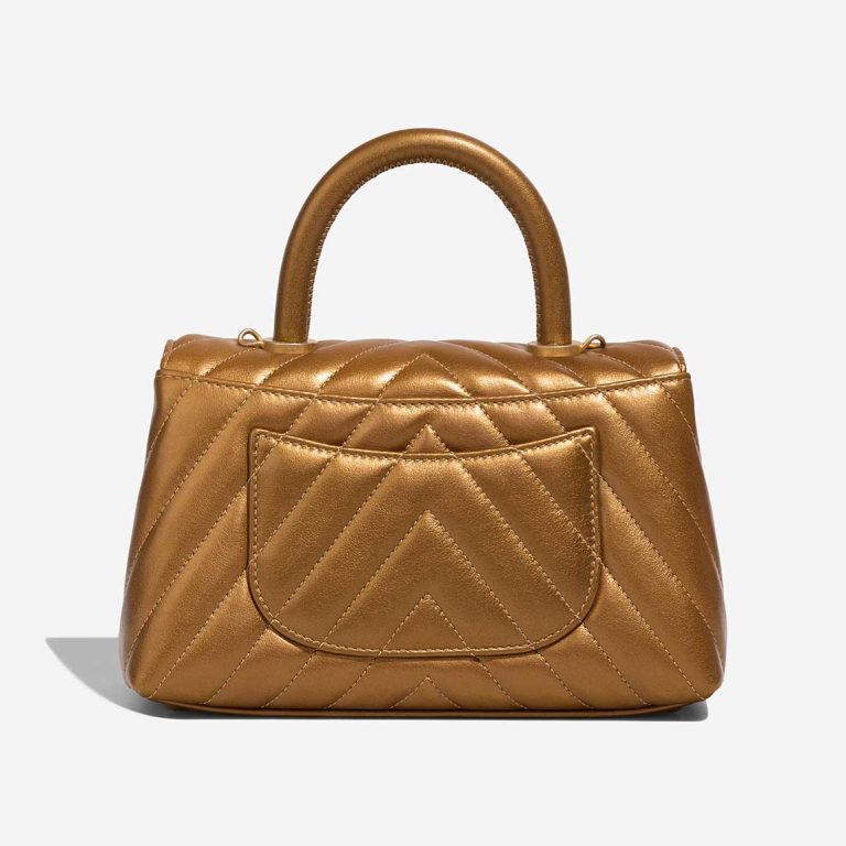 Chanel Timeless Handle Small Lamb Iridescent Bronze | Sell your designer bag
