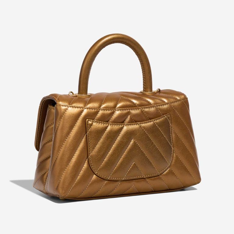 Chanel Timeless Handle Small Lamb Iridescent Bronze | Sell your designer bag