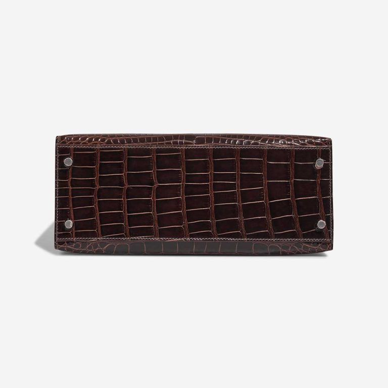 Kelly 28 Alligator Mississippi Macassar / Ébène / Miel / Rose Extrême | Sell your designer bag