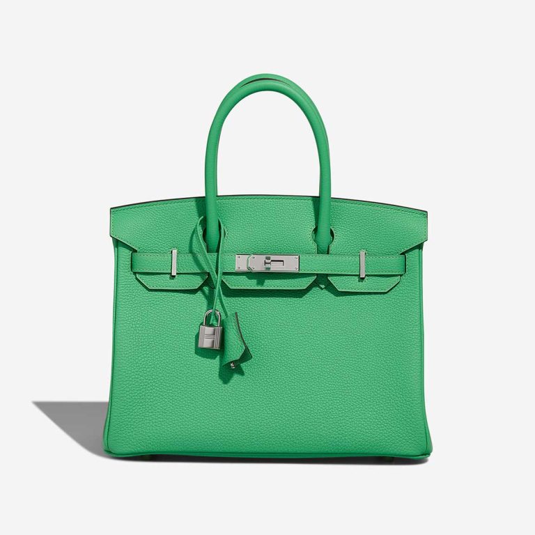 Hermès Birkin 30 Togo Vert Comics Front | Sell your designer bag