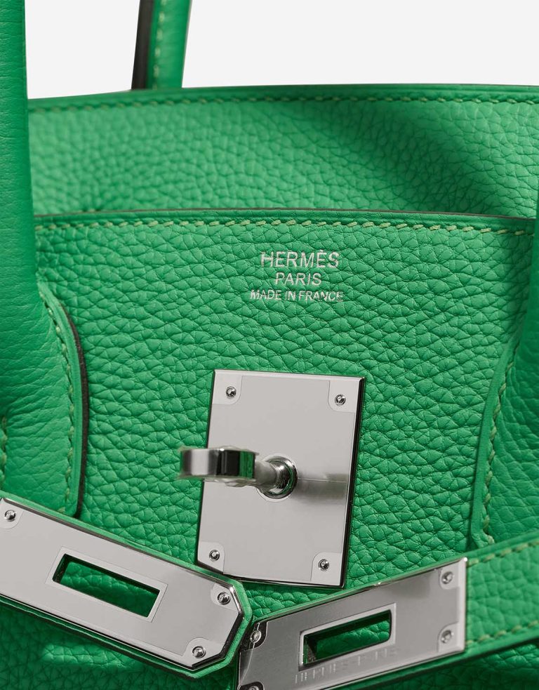 Hermès Birkin 30 Togo Vert Comics Logo | Sell your designer bag