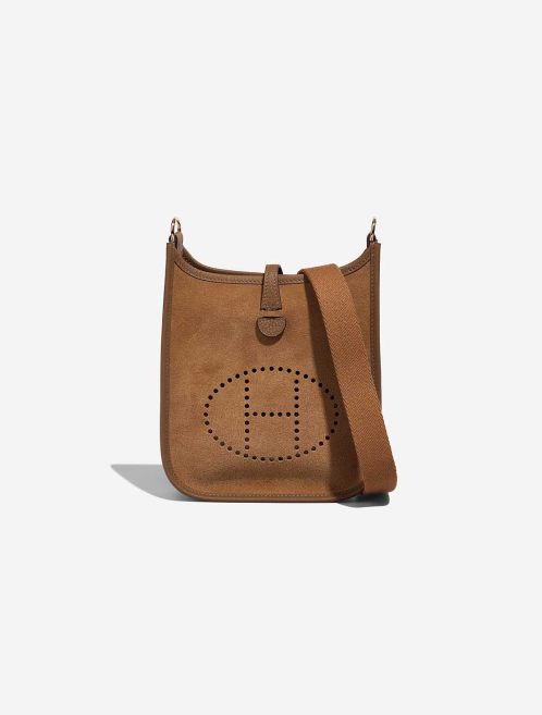 Hermès Evelyne Grizzly 16 Doblis Suede Alezan / Chamois / Gold Front | Sell your designer bag