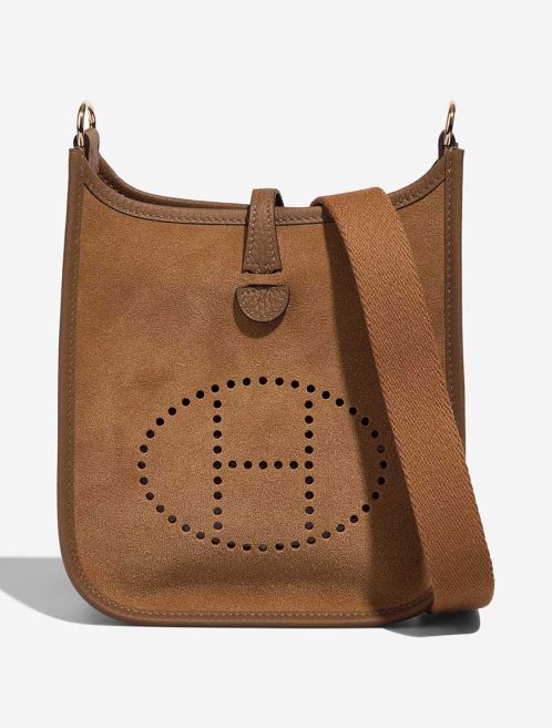Hermès Evelyne Grizzly 16 Doblis Suede Alezan / Chamois / Gold Front | Sell your designer bag