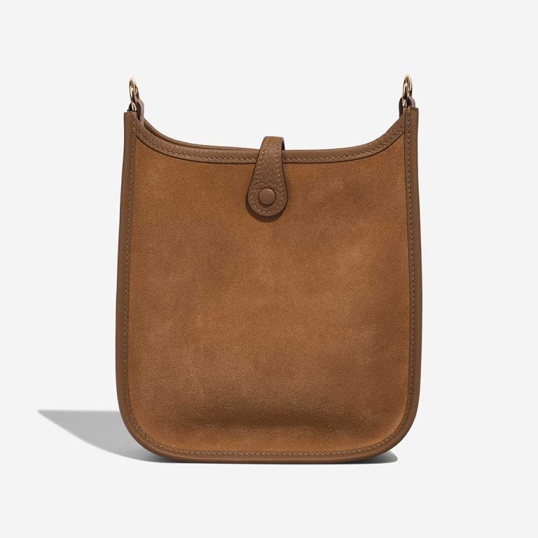 Hermès Evelyne Grizzly 16 Doblis Suede Alezan / Chamois / Gold | Sell your designer bag