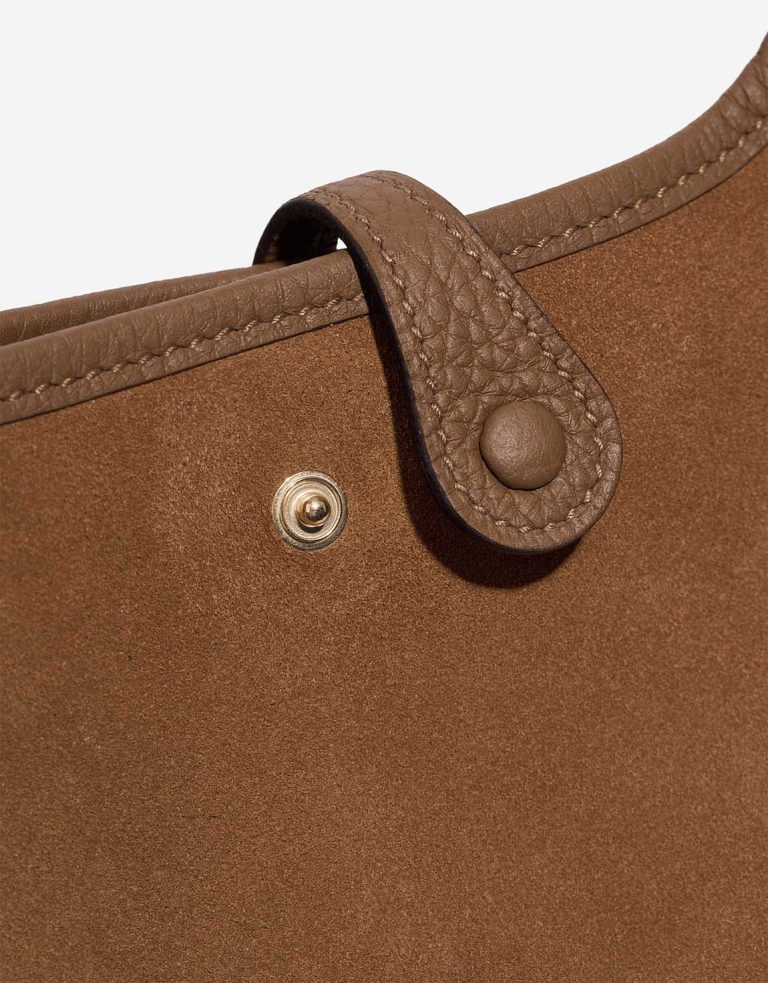 Hermès Evelyne Grizzly 16 Doblis Suede Alezan / Chamois / Gold Closing System | Sell your designer bag