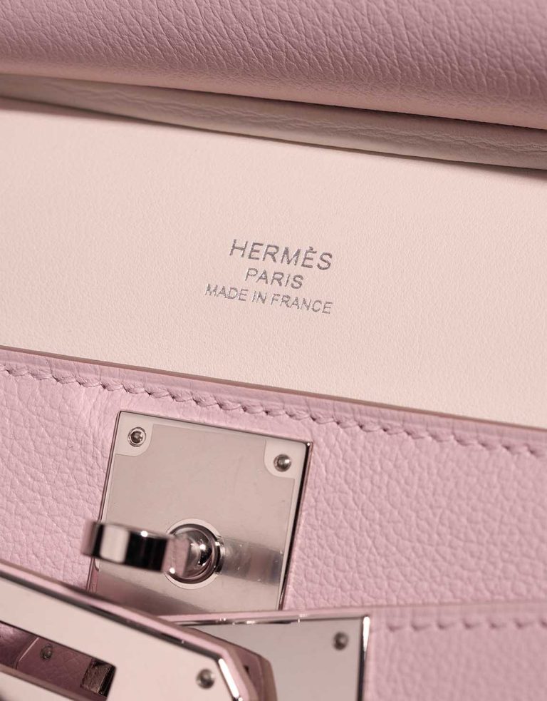 Hermès Jypsière Mini Evercolor Mauve Pâle / Nata Logo | Sell your designer bag