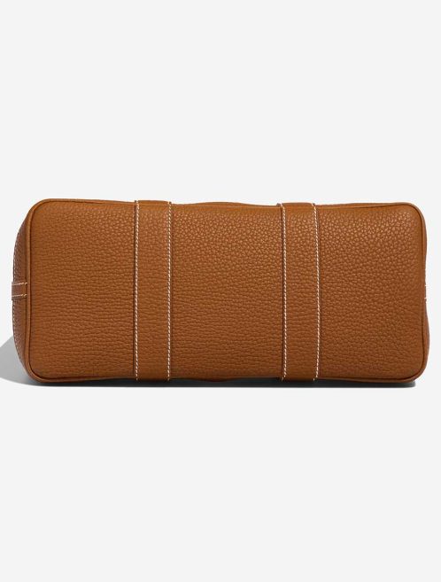 Hermès Garden Party 30 Veau Négonda / Toile Trench / Gold | Sell your designer bag