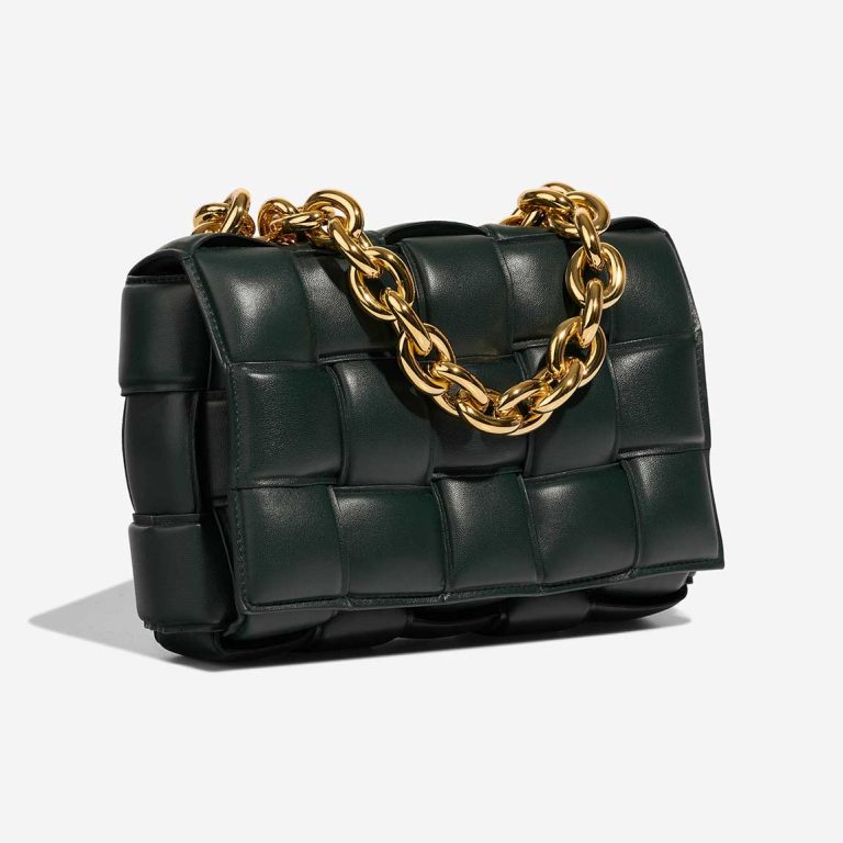 Bottega Veneta Cassette Lamb Dark Green | Sell your designer bag