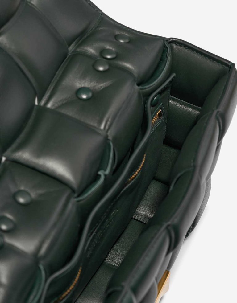 Bottega Veneta Cassette Lamb Dark Green Inside | Sell your designer bag
