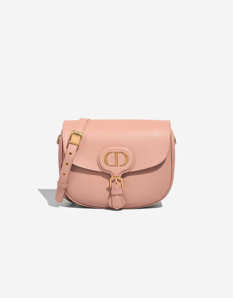 Dior Bobby Large Box Calf Beigerosé Front | Sell your designer bag