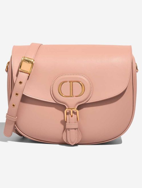 Dior Bobby Large Box Calf Beigerosé Front | Sell your designer bag