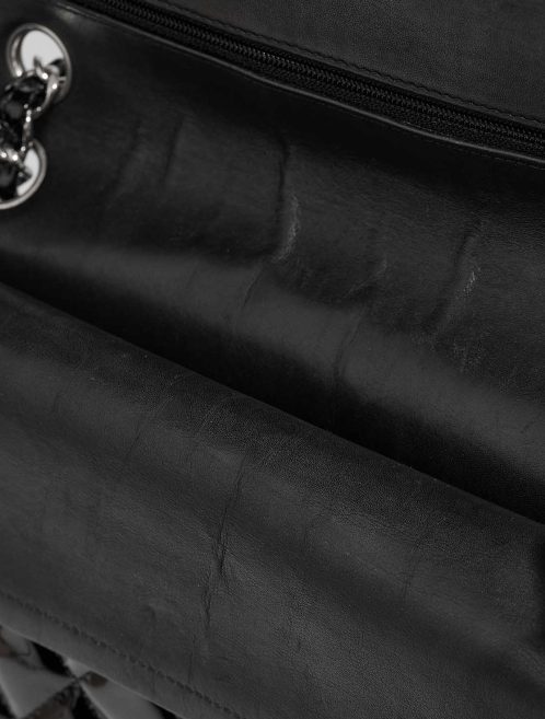 Chanel Timeless Medium Patent Black Signs of wear | Sell your designer bag