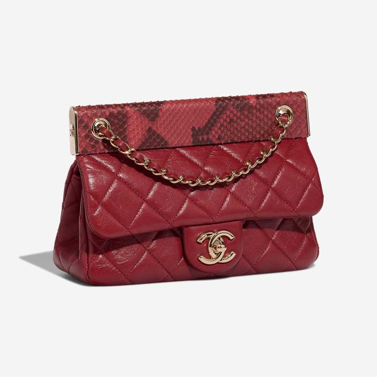 Chanel Timeless Small Aged Calf / Python Red | Sell your designer bag