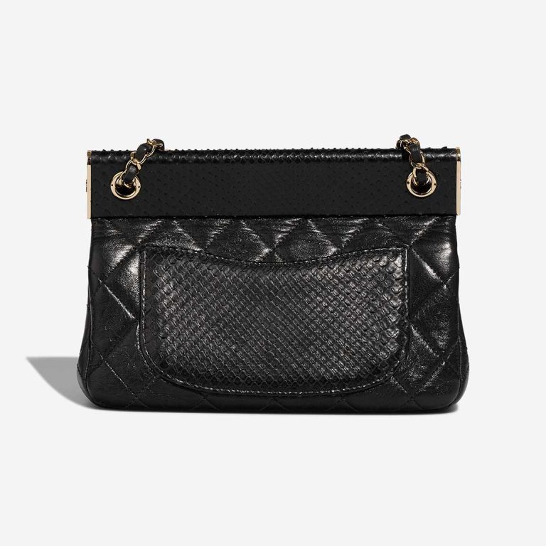 Chanel Timeless Small Aged Calf / Python Black | Sell your designer bag