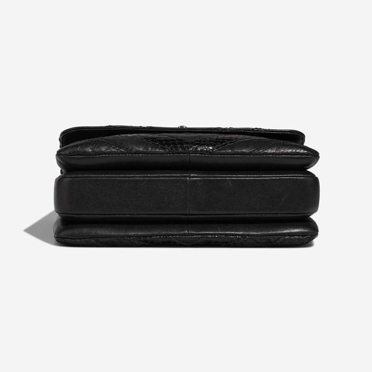 Chanel Trendy CC Medium Lamb / Python / Coated Fabric Black | Sell your designer bag