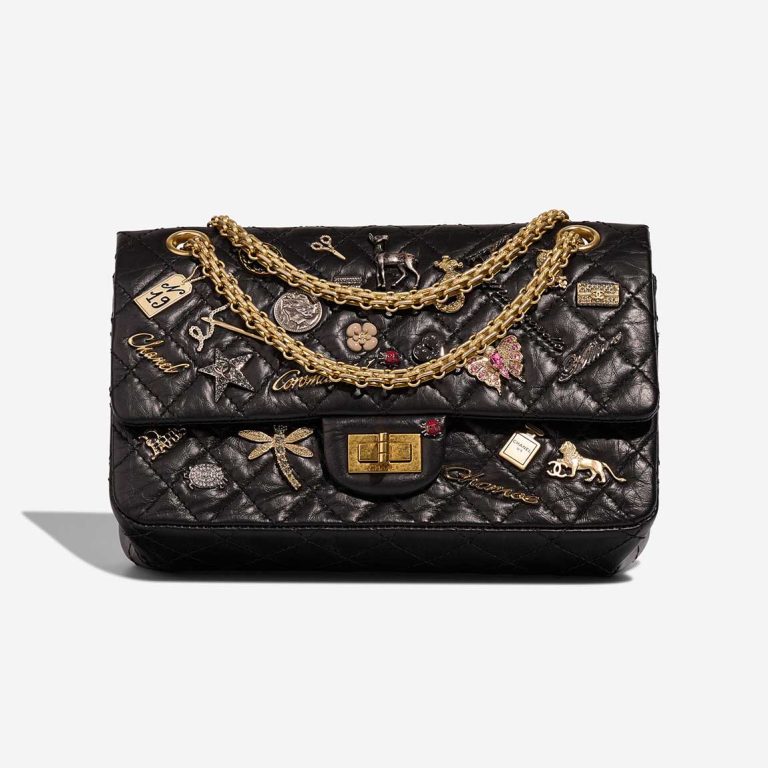 Chanel 2.55 Reissue 225 Aged Calf Black Front | Sell your designer bag