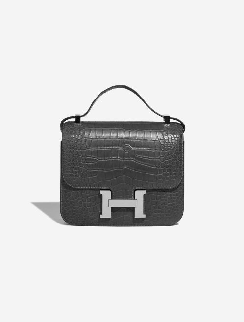 Hermès Constance 24 Matte Alligator Graphite Front | Sell your designer bag