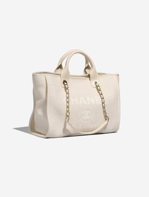 Chanel Deauville Small Canvas Cream | Sell your designer bag