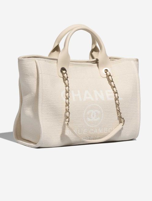 Chanel Deauville Small Canvas Cream | Sell your designer bag