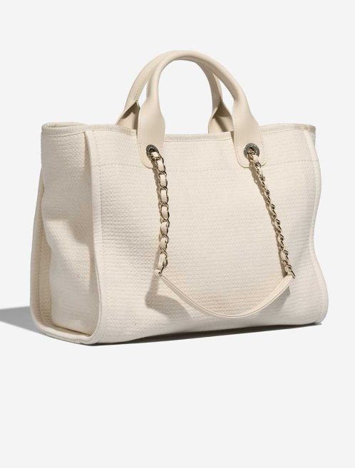 Chanel Deauville Small Canvas Cream | Sell your designer bag