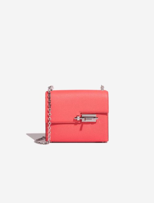 Hermès Verrou Chaîne Mini Chèvre Mysore Rose Texas Front | Sell your designer bag