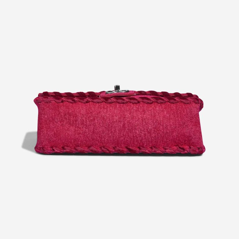 Chanel Timeless Medium Felt / Velvet Raspberry | Sell your designer bag