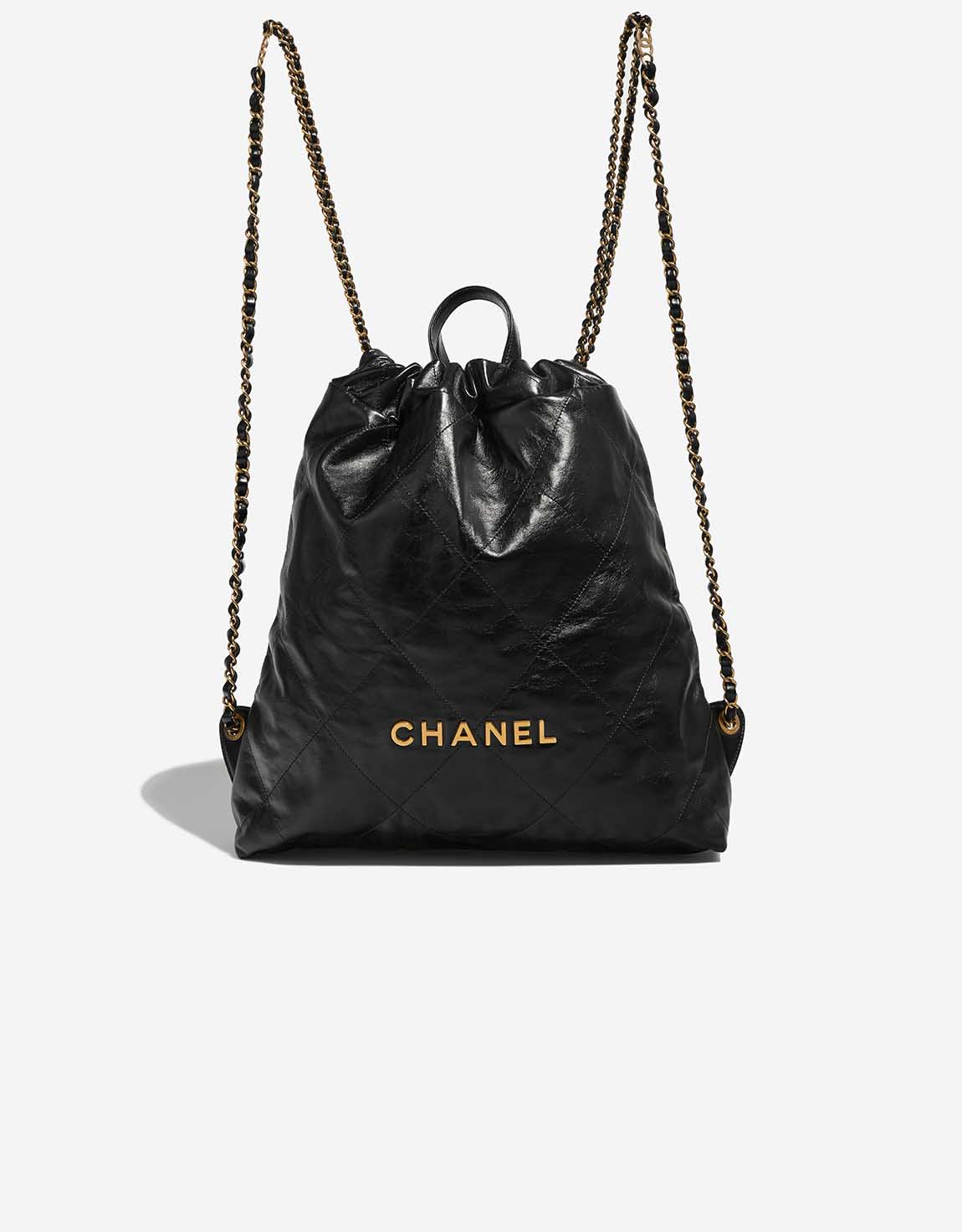 Chanel 22 Backpack Lamb Black | SACLÀB