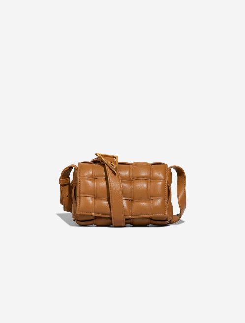 Bottega Veneta Cassette Small Lamb Camel Front | Sell your designer bag