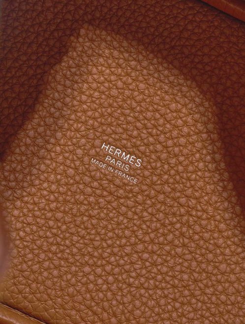 Hermès Picotin 18 Taurillon Clémence Gold Logo | Sell your designer bag
