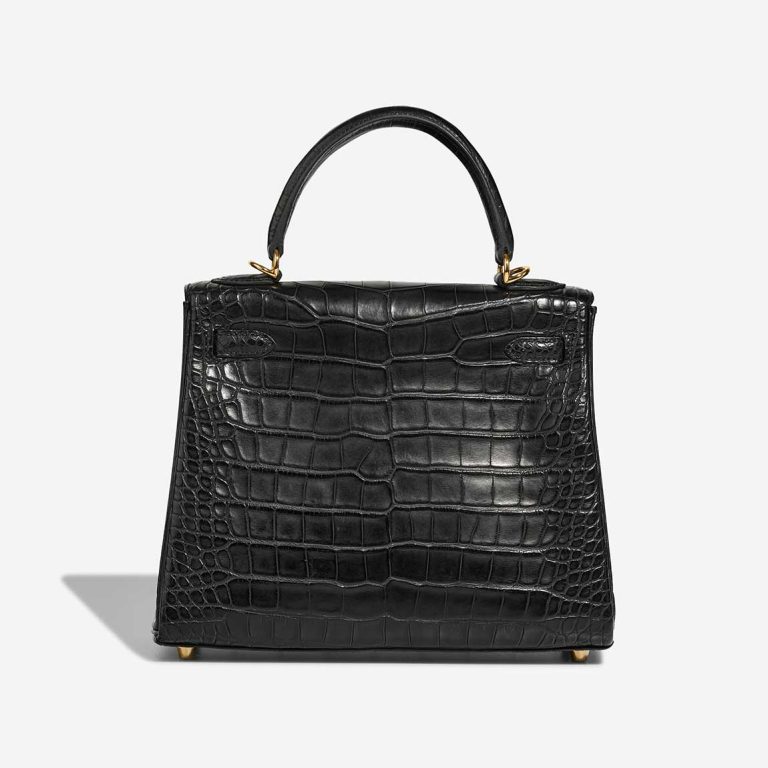 Hermès Kelly 25 Matte Alligator Black | Sell your designer bag