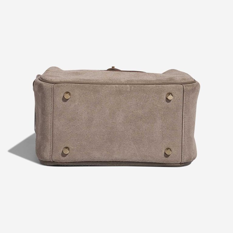 Hermès Lindy Grizzly Mini Suede / Swift Étoupe  | Sell your designer bag