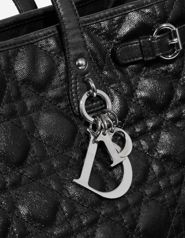 Dior Shopper Canvas Black Closing System | Sell your designer bag