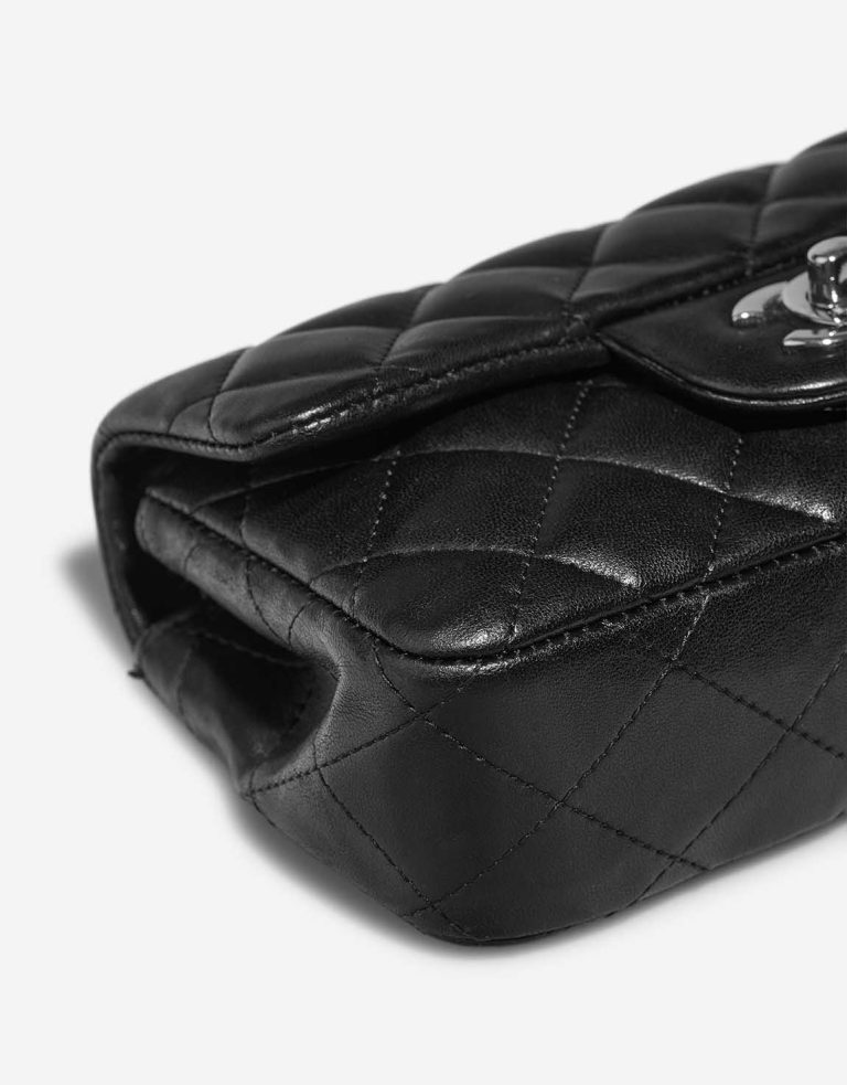Chanel Timeless Extra Mini Lamb Black Signs of wear | Sell your designer bag