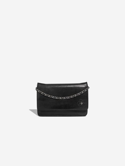 Chanel Wallet On Chain Lamb Black Front | Sell your designer bag
