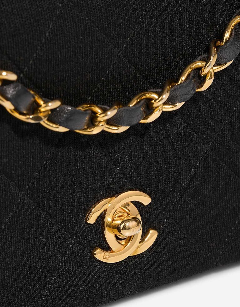 Chanel Timeless Mini Rectangular Cotton / Lamb Black Closing System | Sell your designer bag