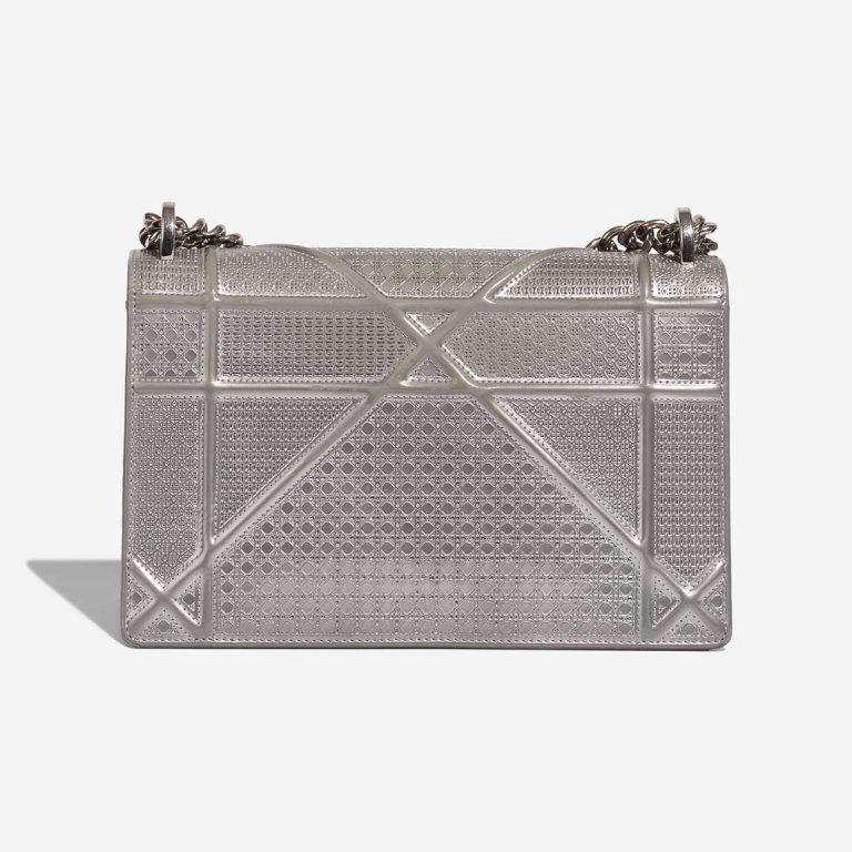 Dior Diorama Medium Patent Silver | Sell your designer bag