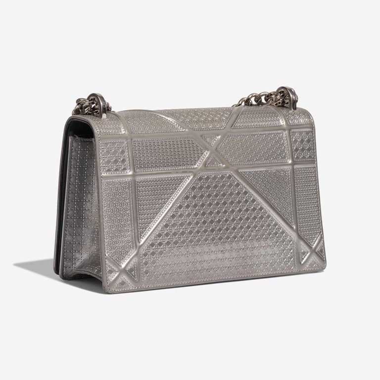Dior Diorama Medium Patent Silver | Sell your designer bag