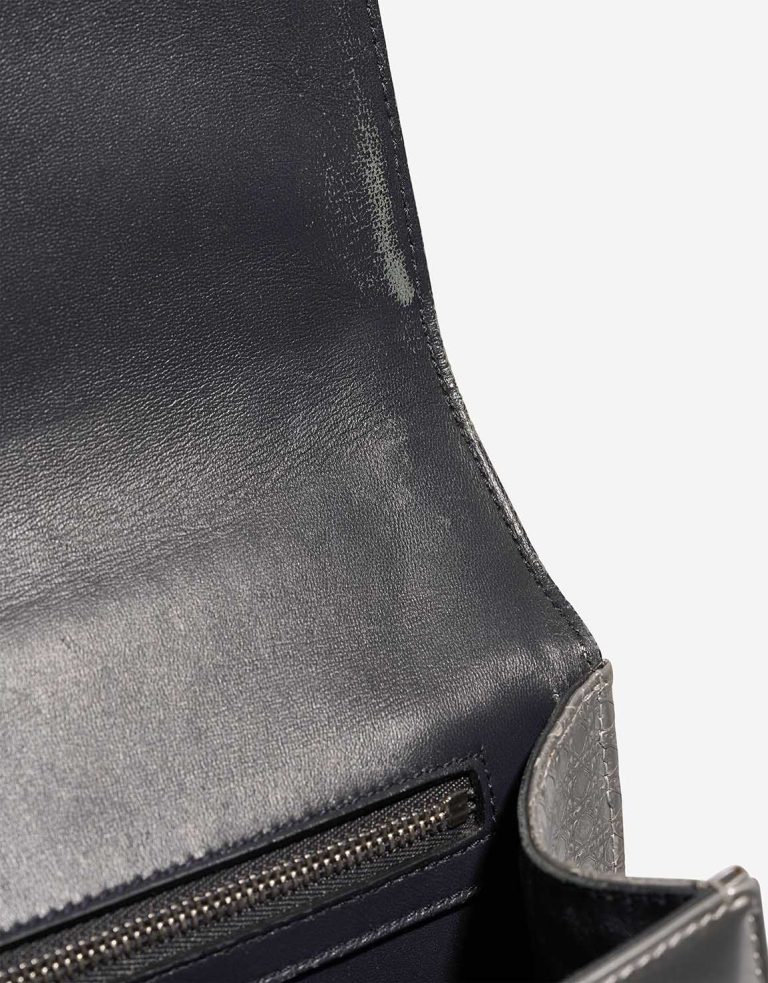 Dior Diorama Medium Patent Silver Signs of wear | Sell your designer bag