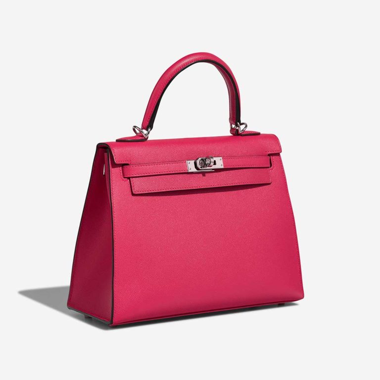 Hermès Kelly 25 Veau Madame Rose Extrême / Rouge Piment | Sell your designer bag